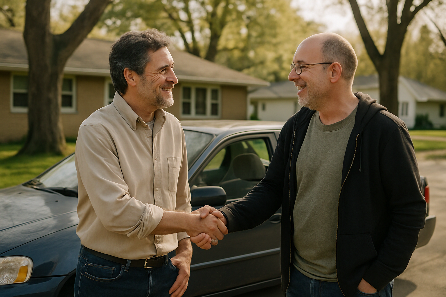 Vehicle donation moment in Rockford